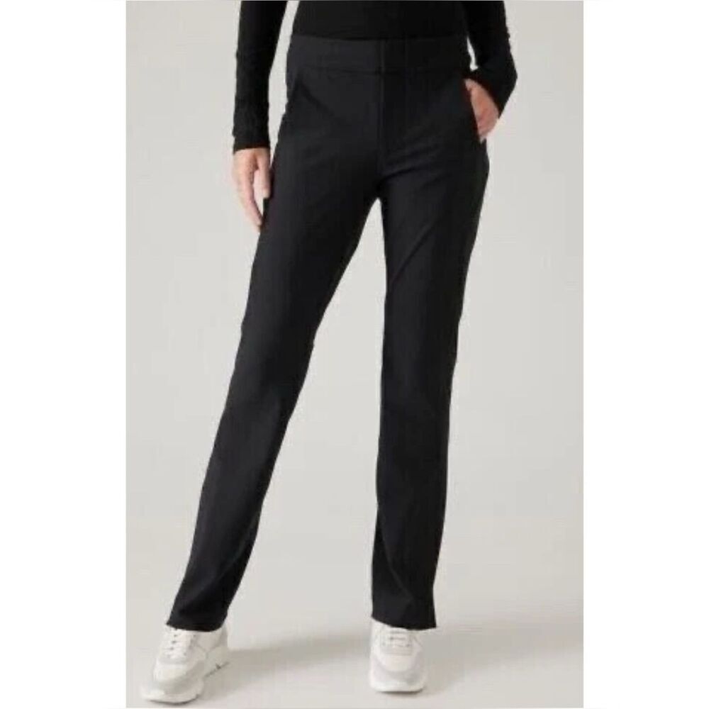 $129 Athleta Stellar Trouser in Color Black Size 10~ Excellent